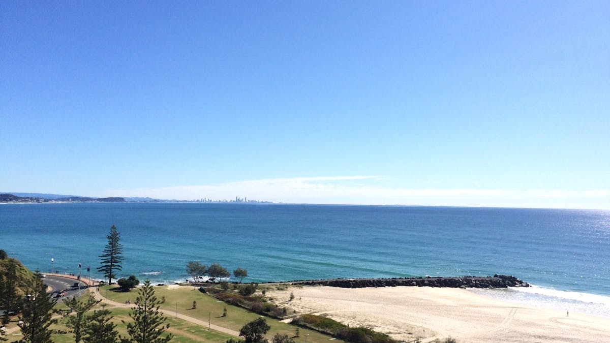 View from Oceanview Apartments