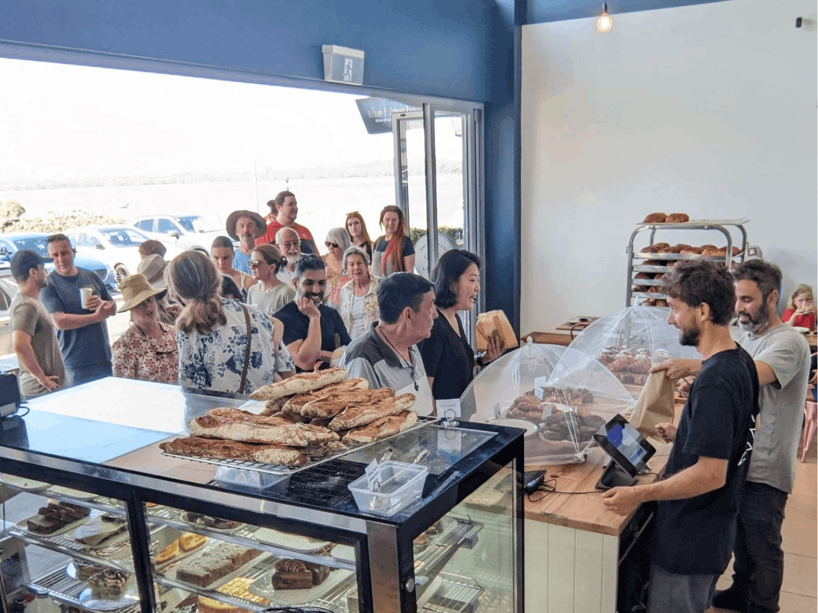 Busy cafe