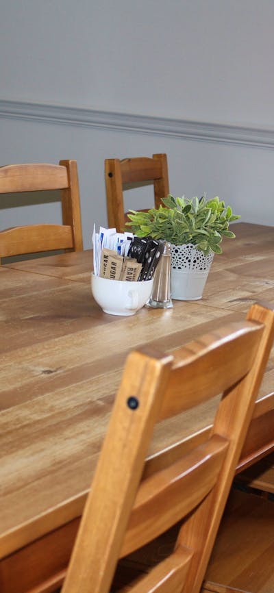 Table and chairs