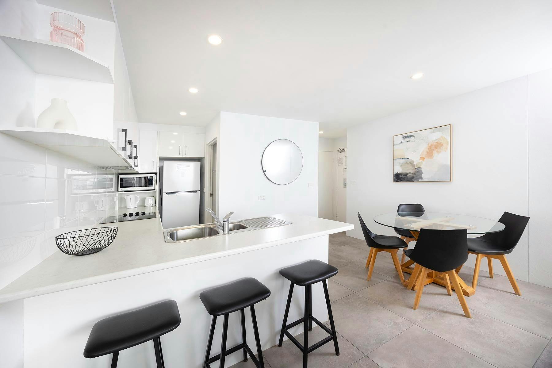 Essbereich und Küche