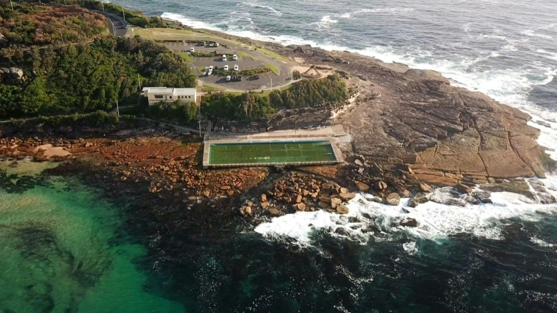 Swimming in Rock pool
