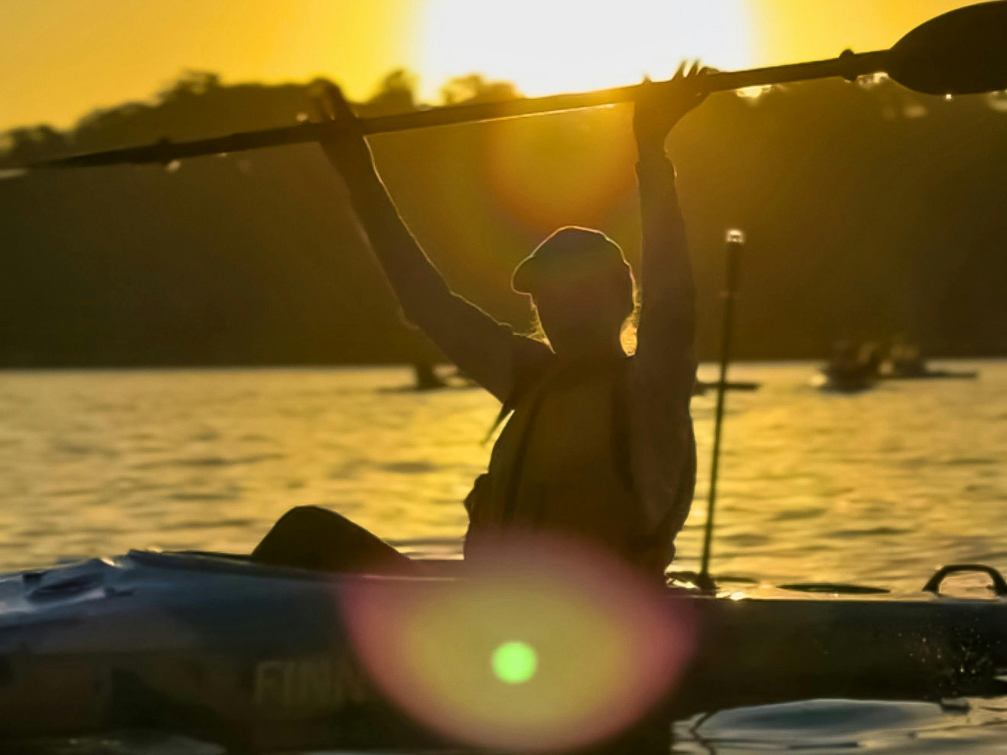Sydney By Kayak host an beginner friendly, award winning sunset kayak tour on Sydney Harbour.