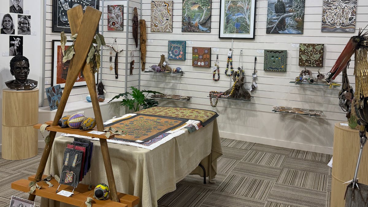 A Collection of local & interstate aboriginal artwork