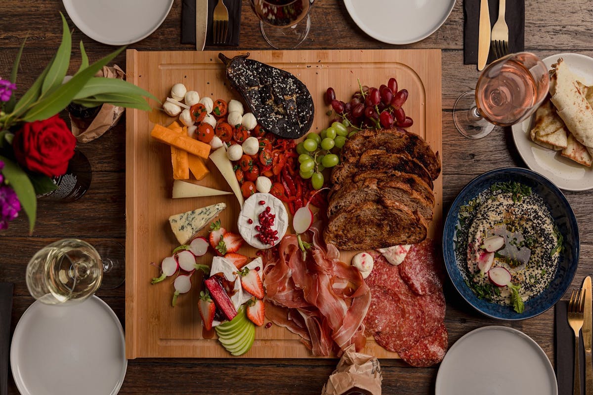 food grazing platter from silly tart cafe