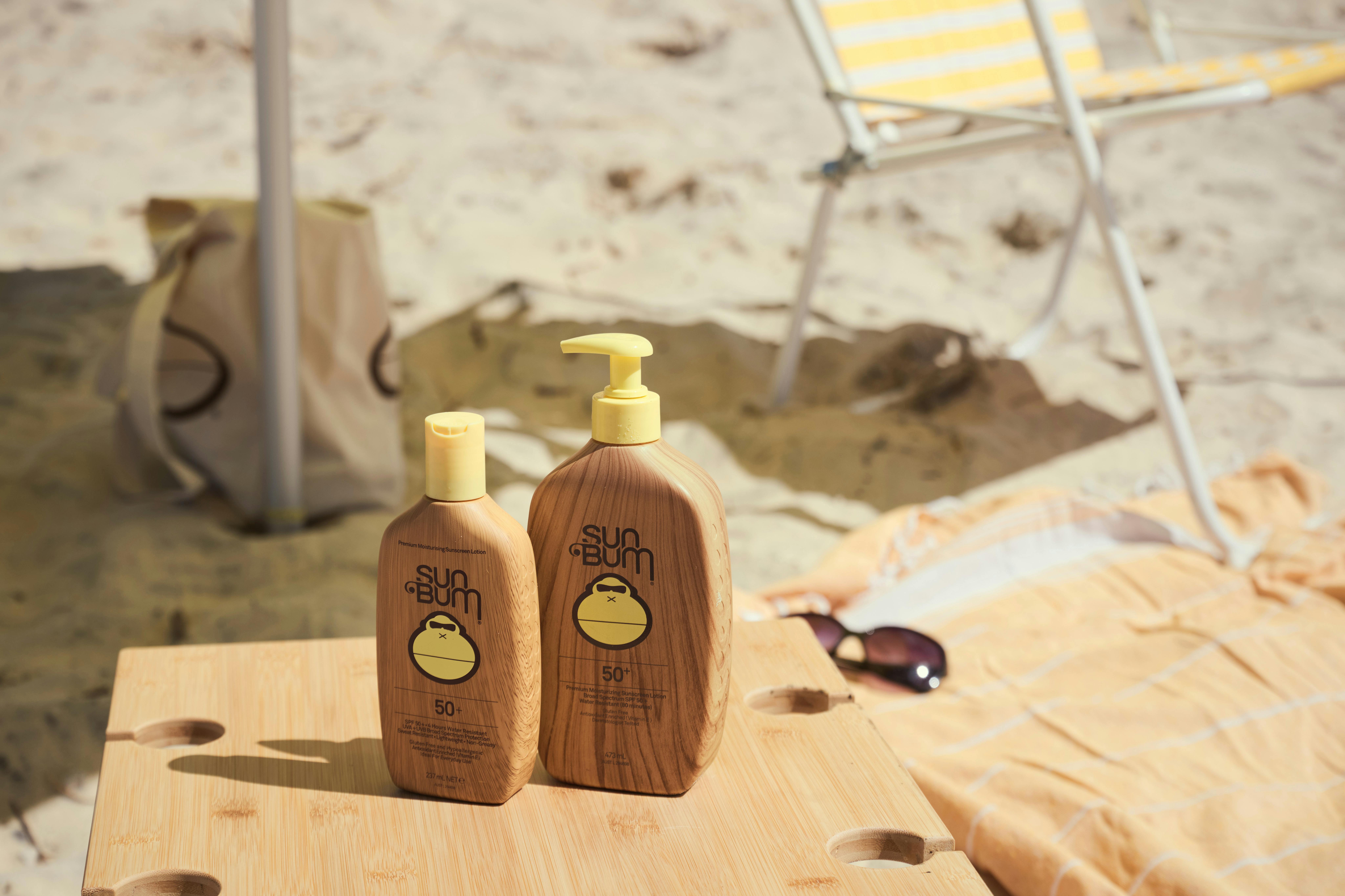 Dermatologist-tested, beach inspired sunscreen