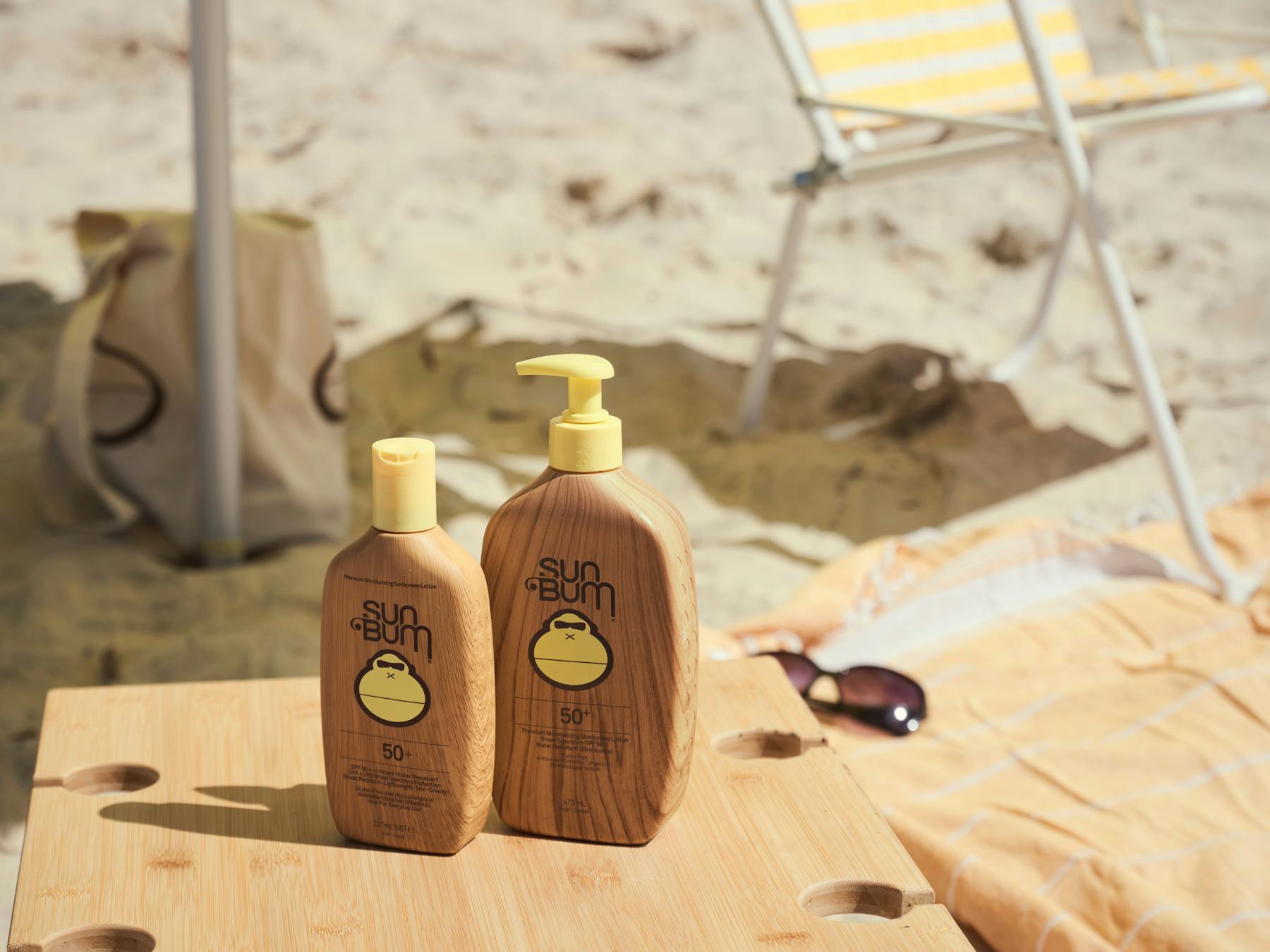 Dermatologist-tested, beach inspired sunscreen