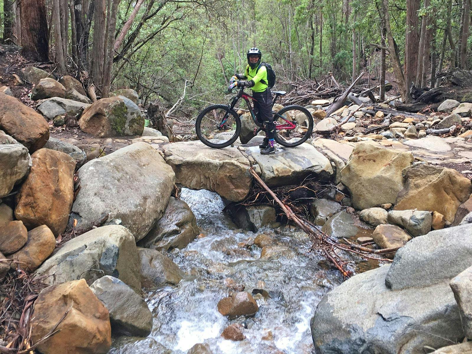River crossing on the North-South Track