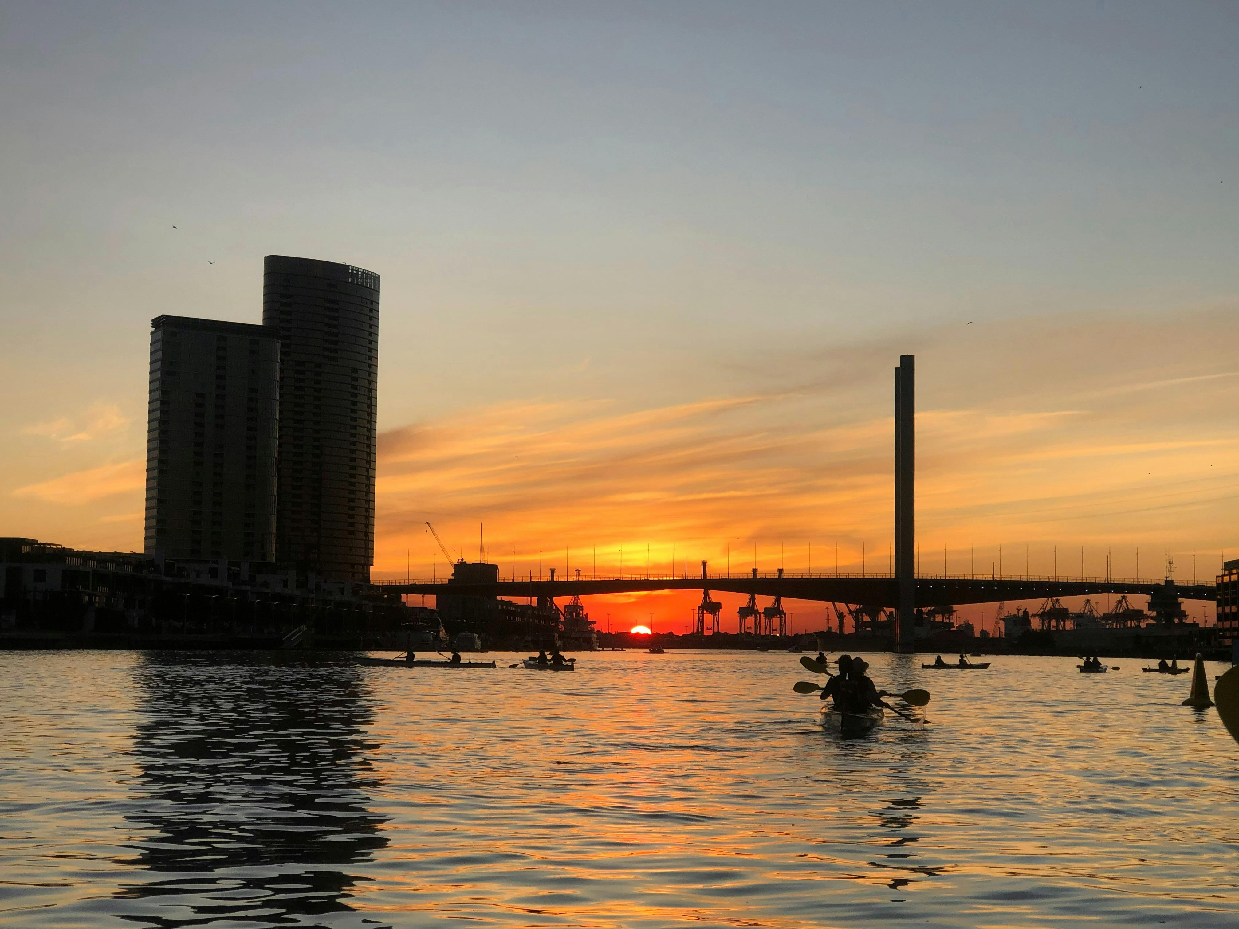 Golden Sunset over Bolte Bridge