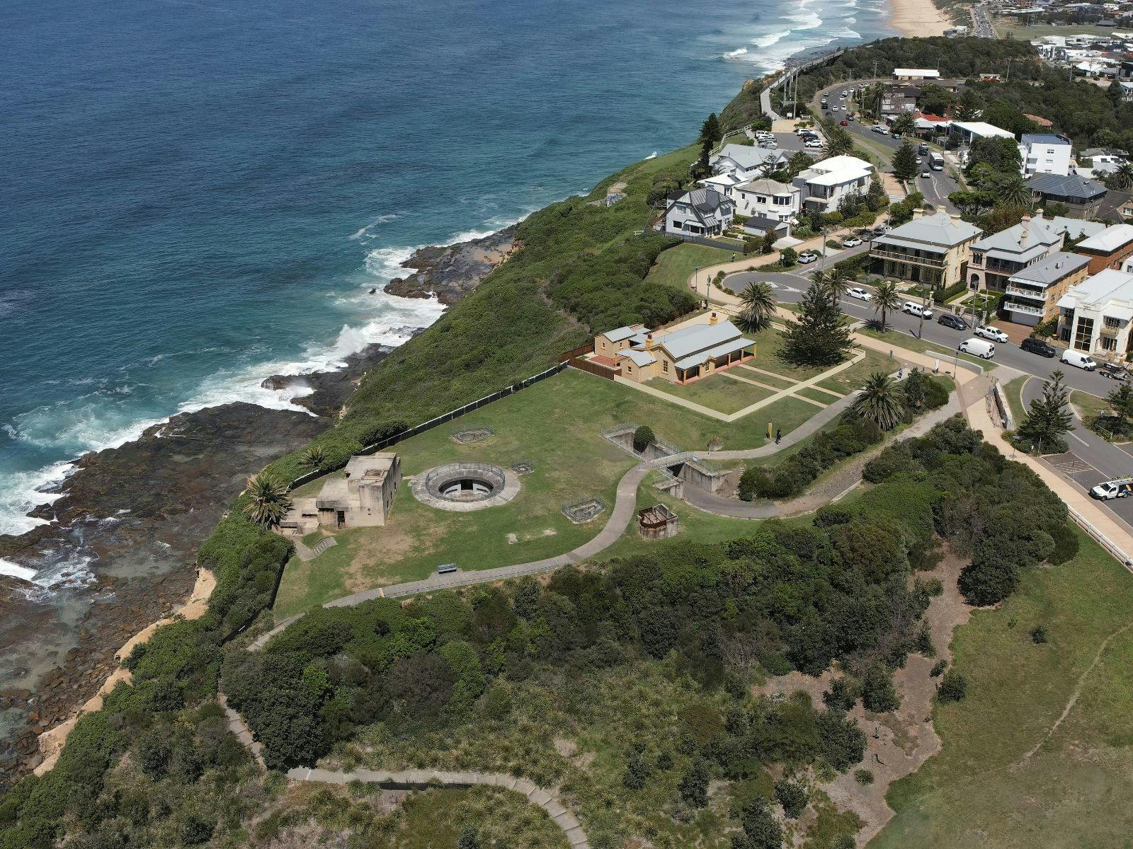 King Edward Park, Bathers Way, Historical