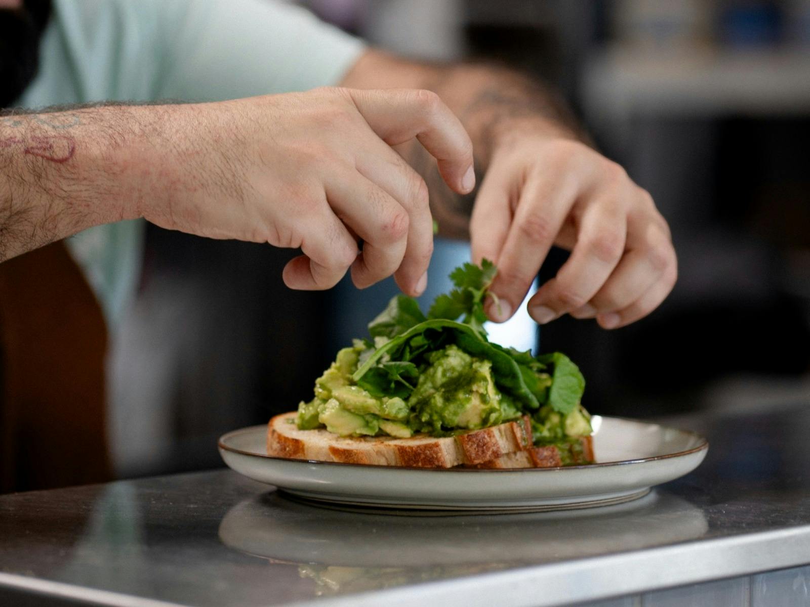 Best smashed avo. All-day breakfast. brunch