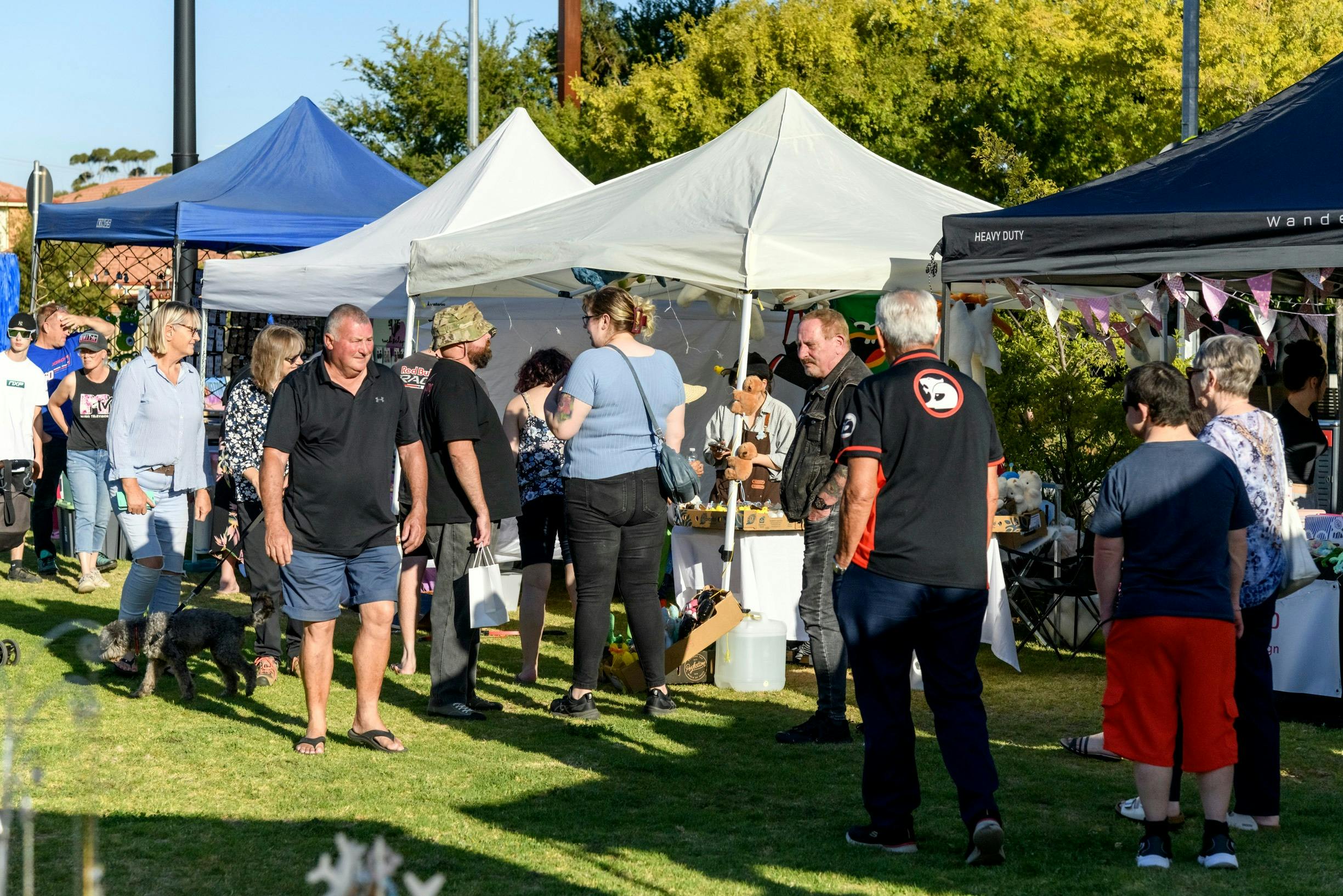 Melton Night Market - stalls