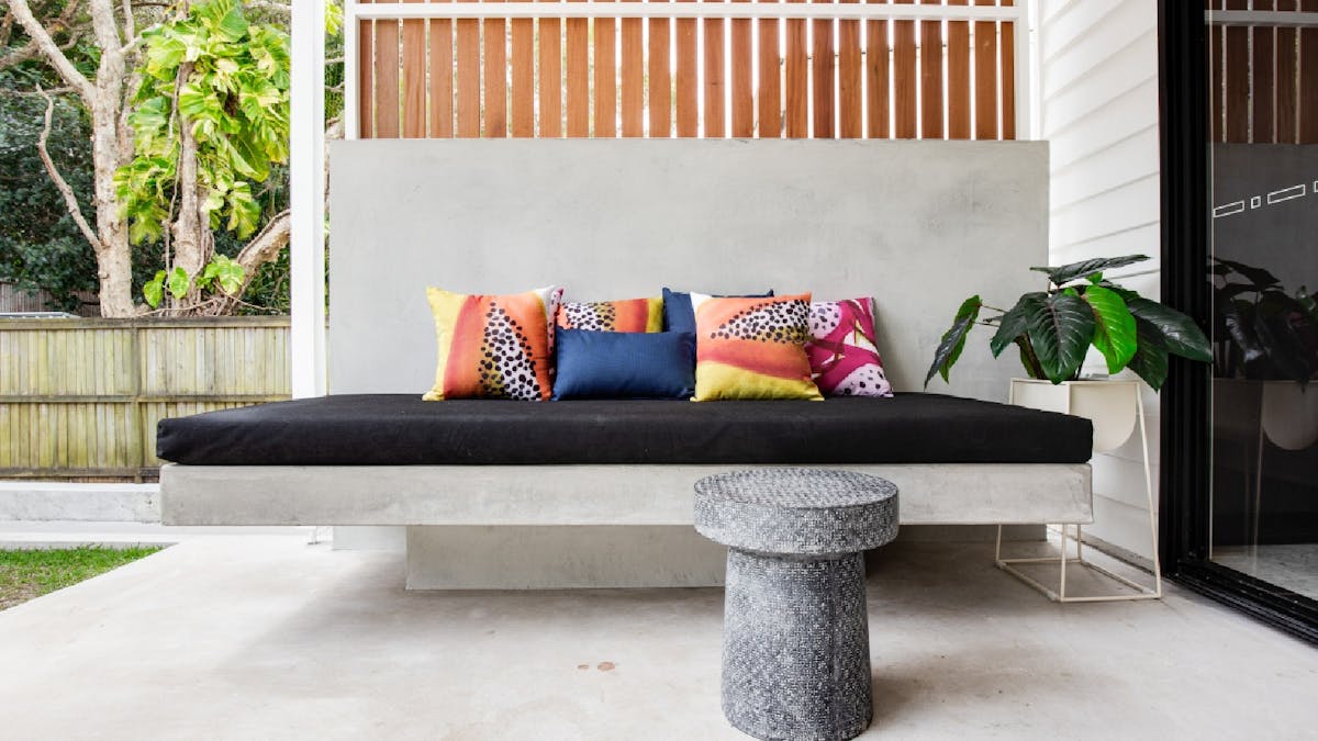 Outdoor seating area Outdoor seating area