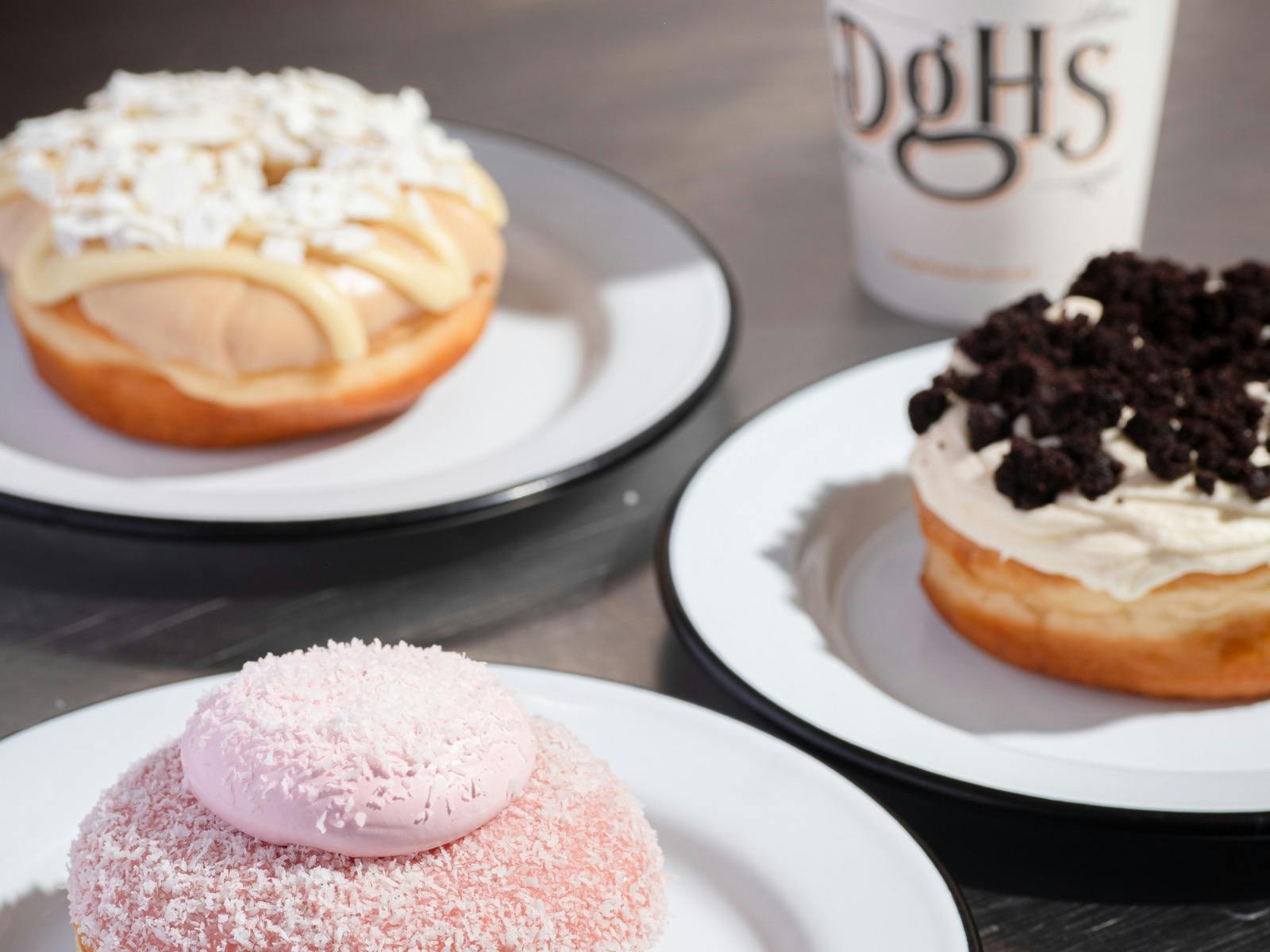 Doughnuts and coffee