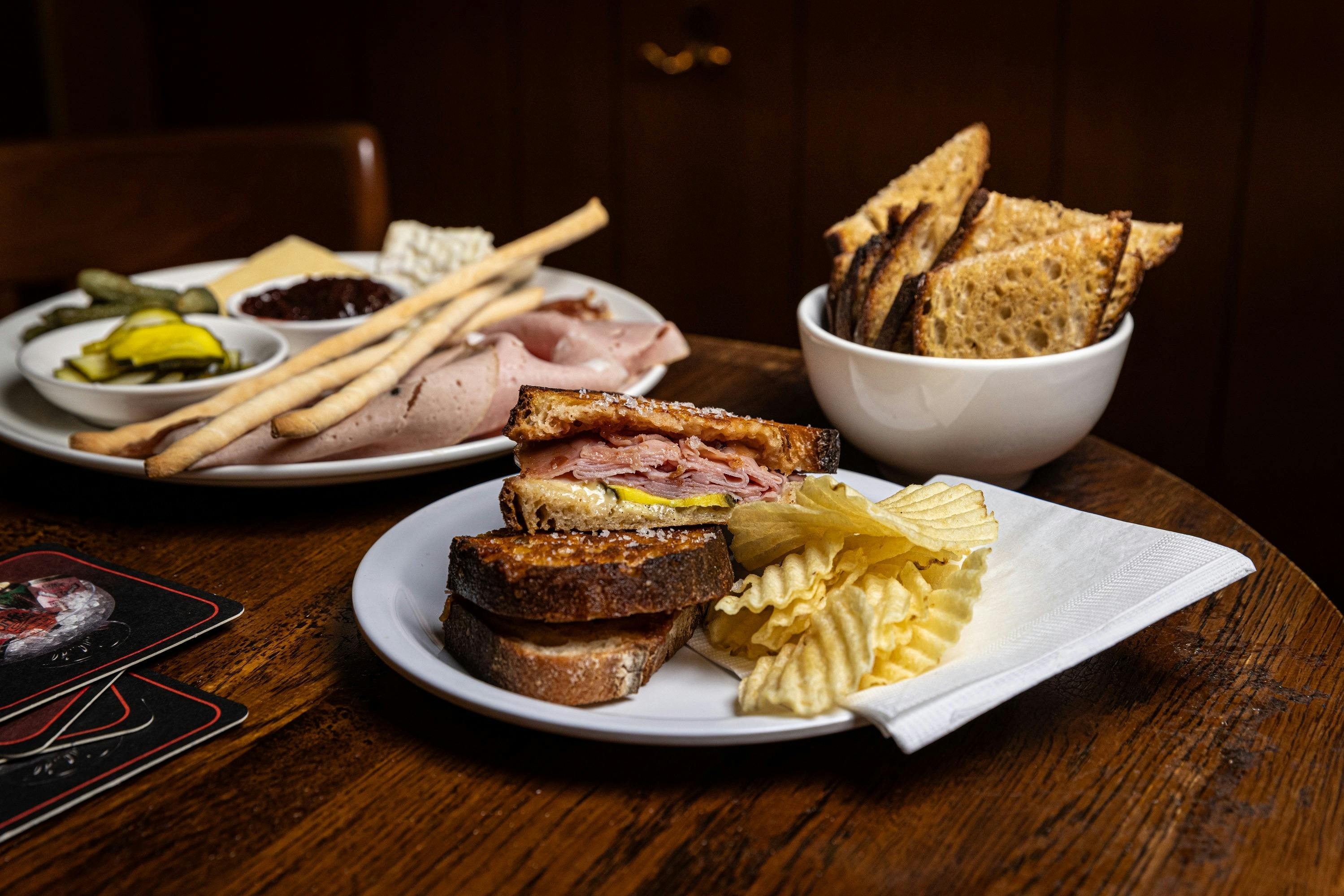 The Marrickville Hotel Toastie and Antipasto