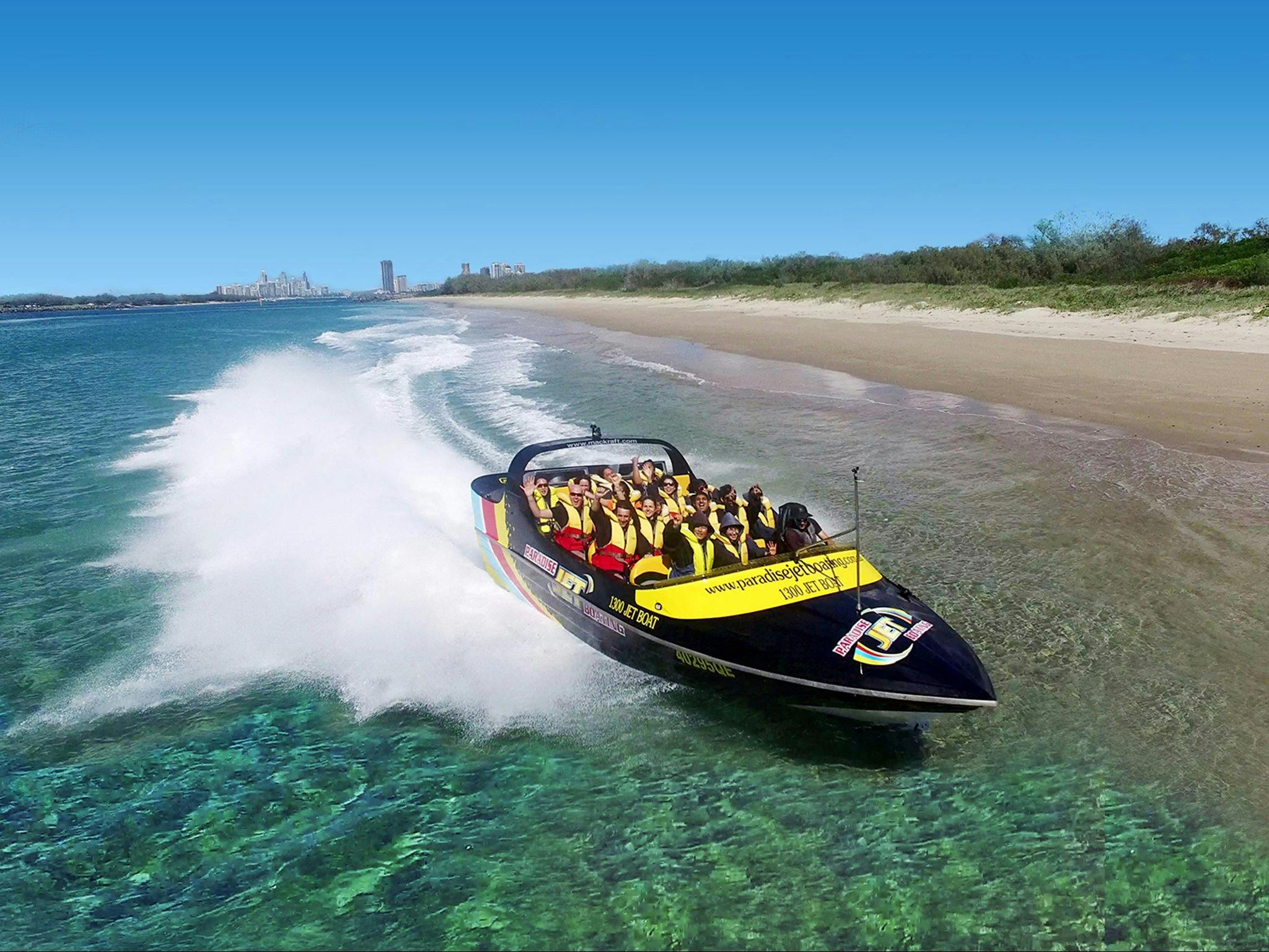Gold Coast Jet Boat Adventure Ride