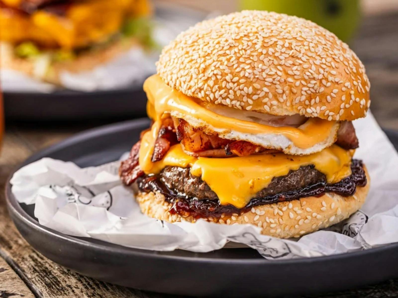 Squeeze and Grind Burger