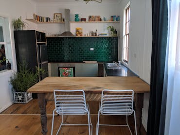 Kitchen inside Ruth's Cottage