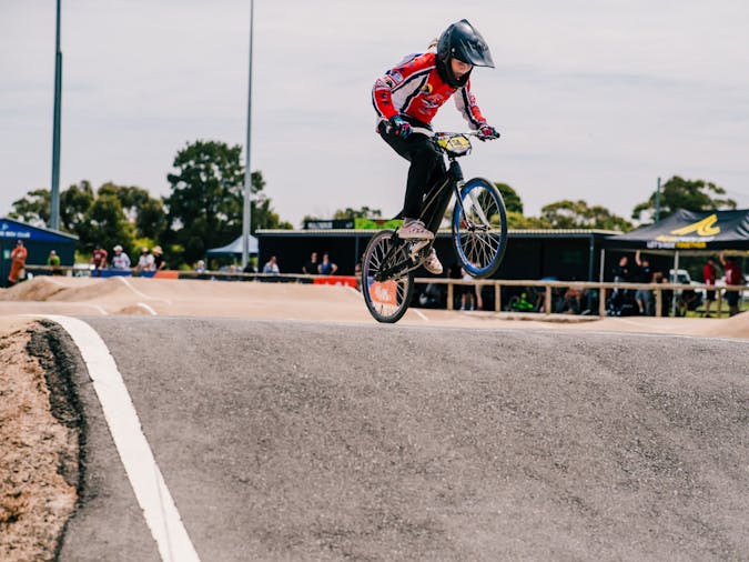 BMX Freestyle Demonstrations part of Santos Festival of Cycling