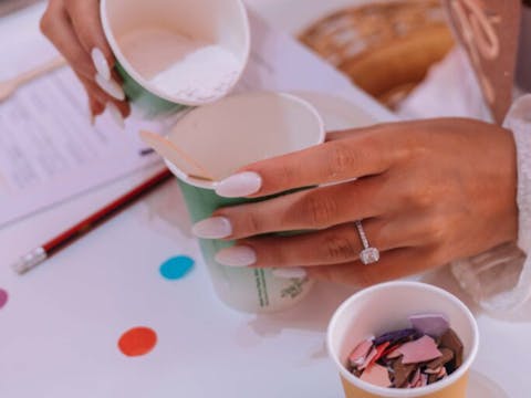 Jesmonite Class – Terrazzo and Marbling