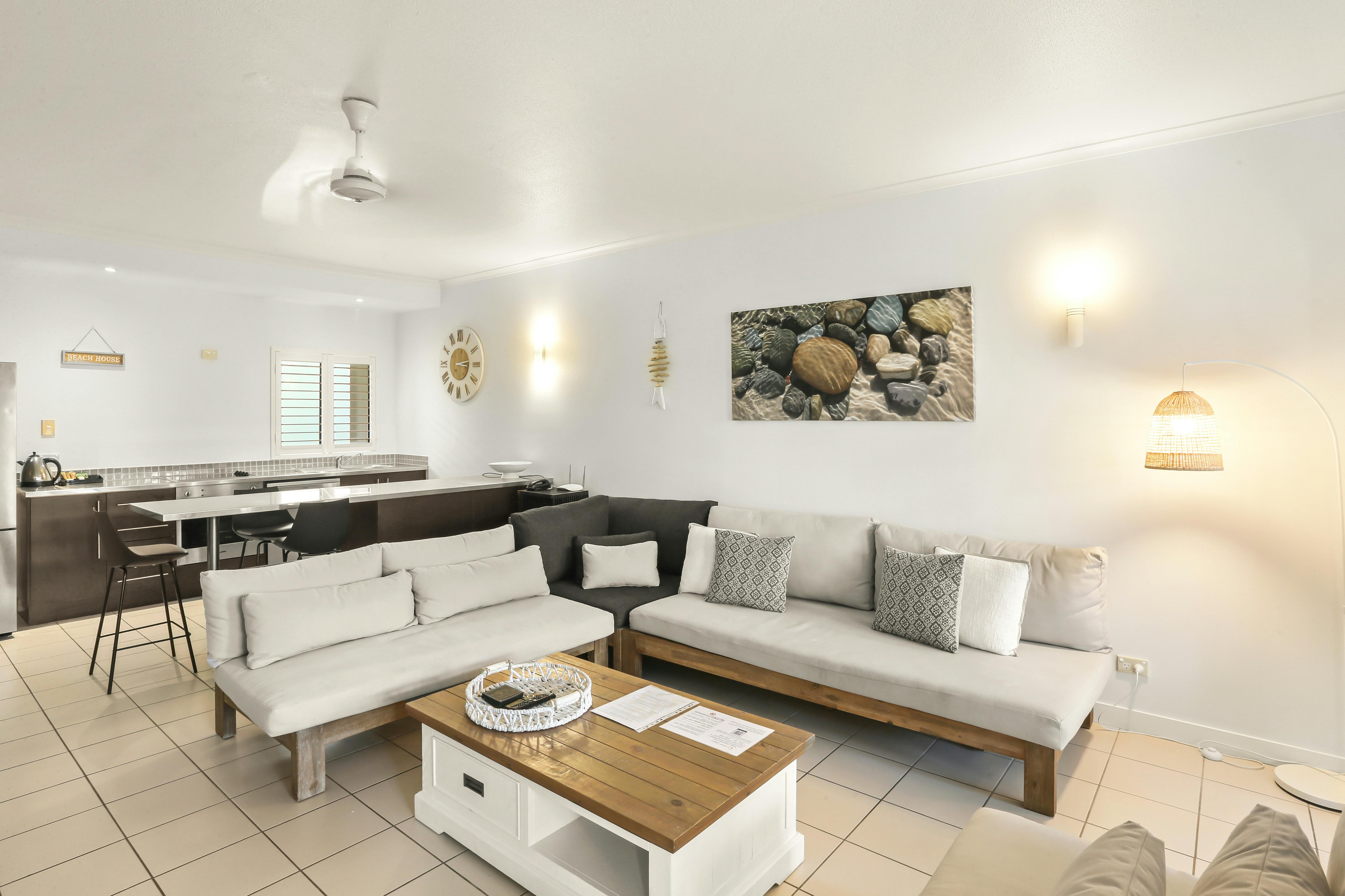 living room kitchen