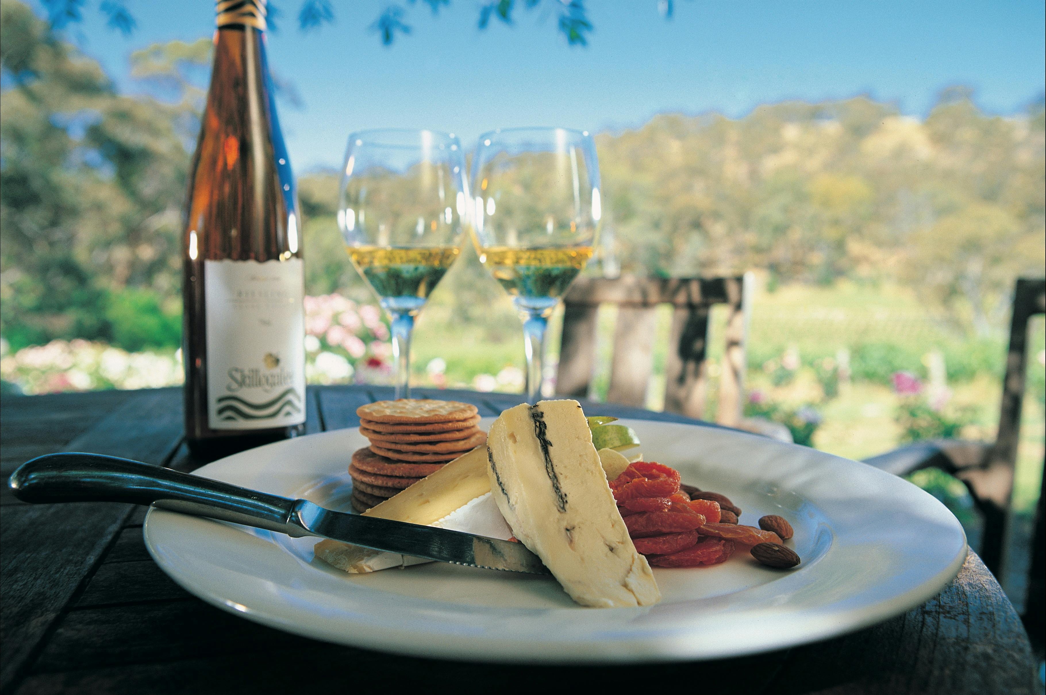 Lunch at a winery in Barossa