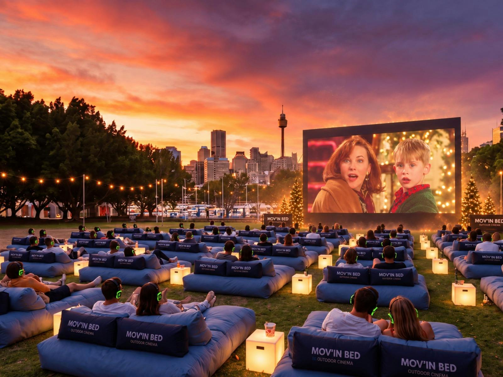 Mov'in Bed Cinema Pyrmont