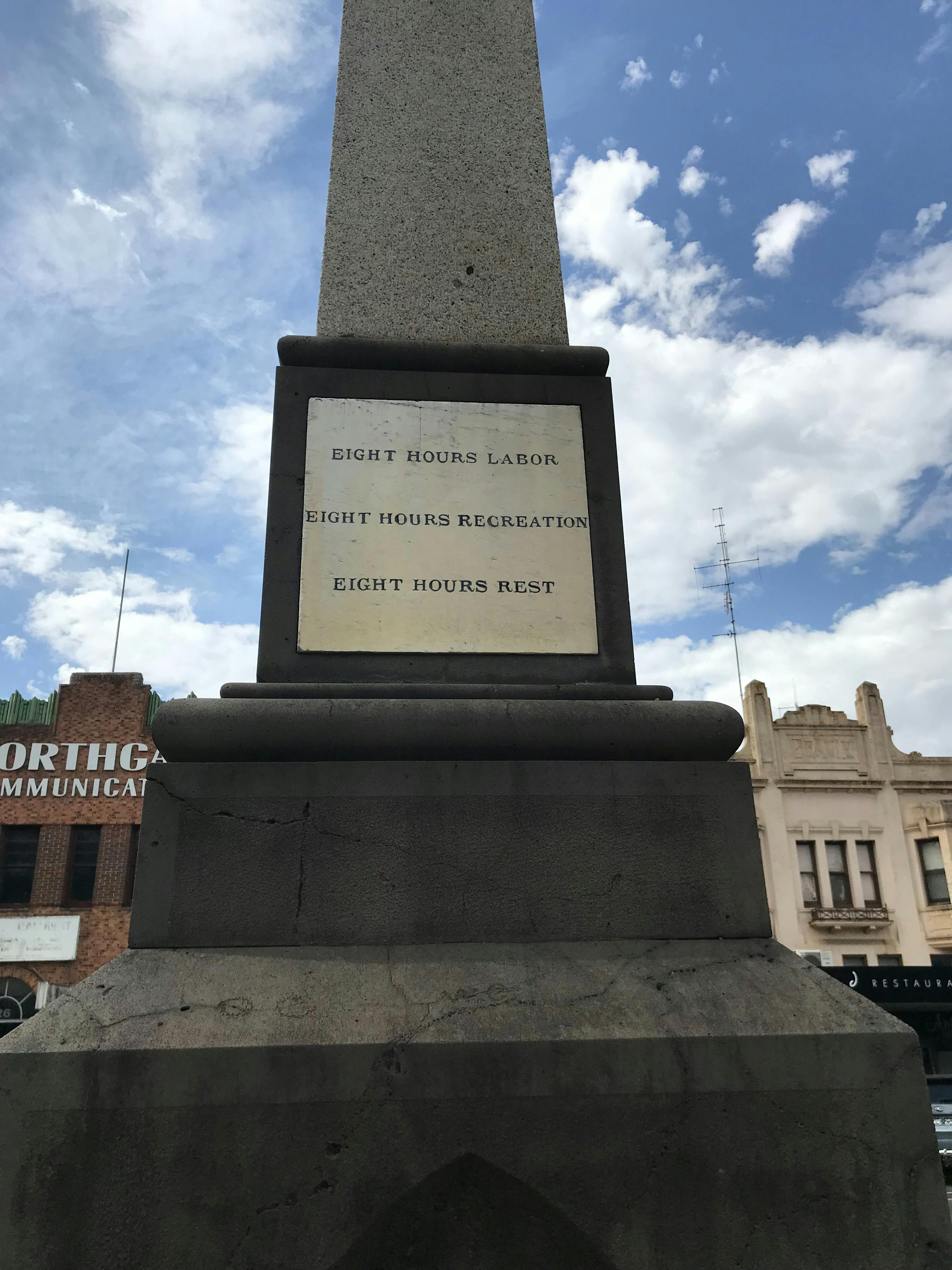 8 Hour Day Monument