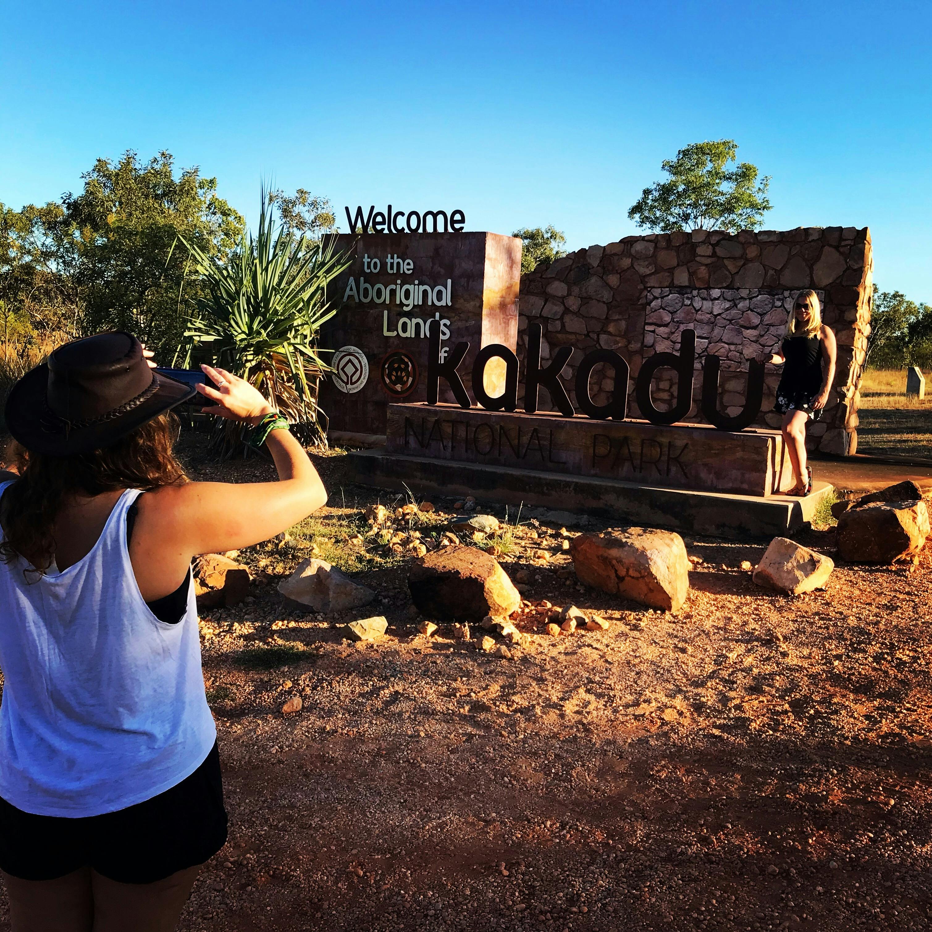 Kakadu National Park sign