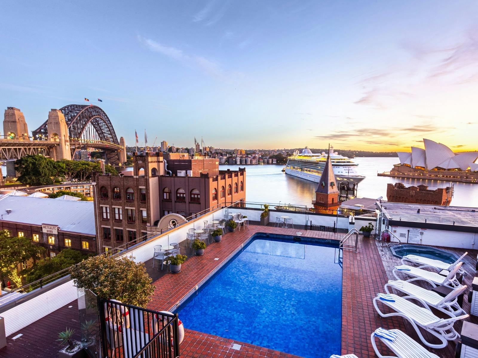 Sydney Harbour Hotel Rooftop