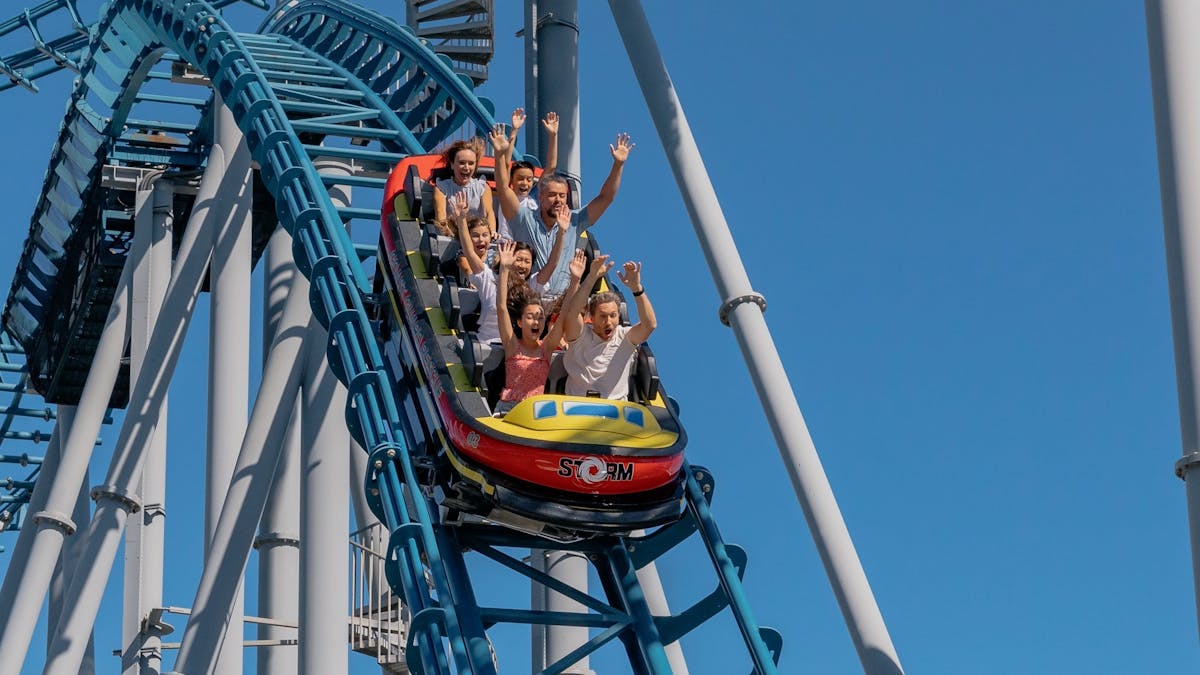 The Storm Coaster - Sea World