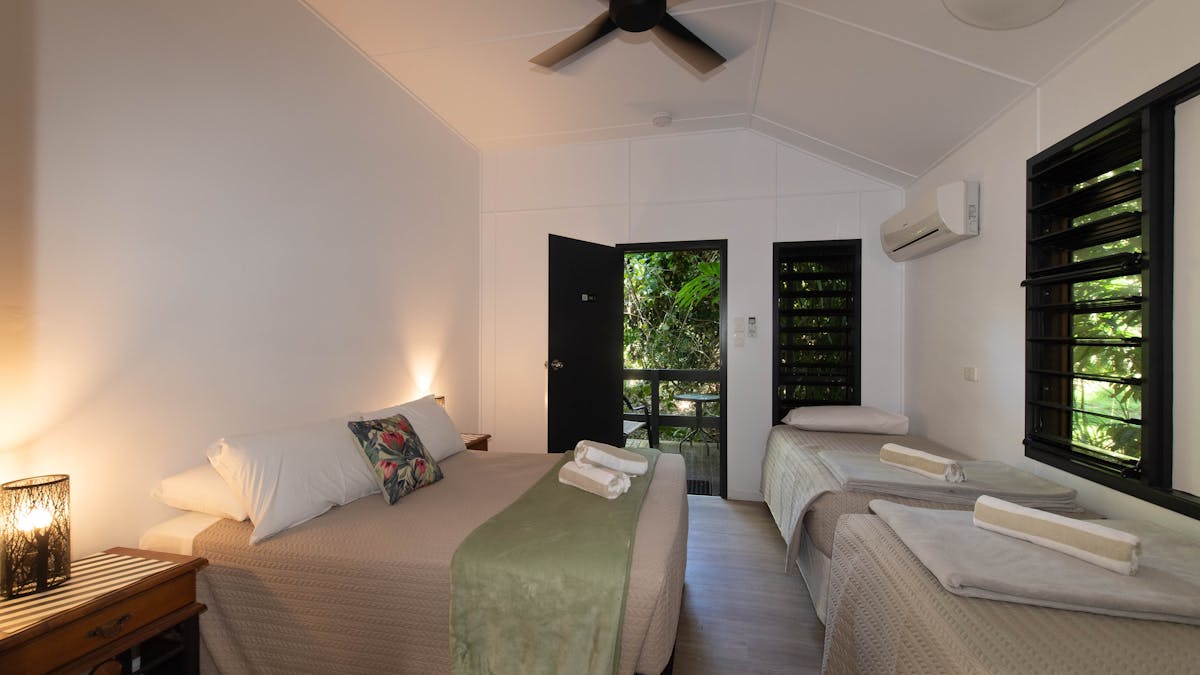 Escape Family Cabins sleep up to four people