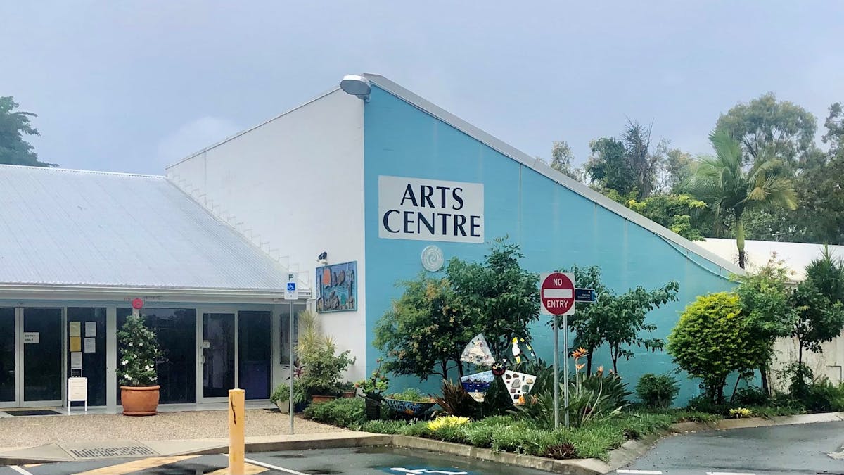 Main building of Bribie Island Community Arts Centre