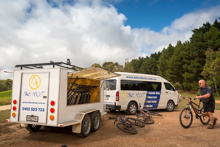 MT Lofty Wheels Wine Wildlife E Bike tour