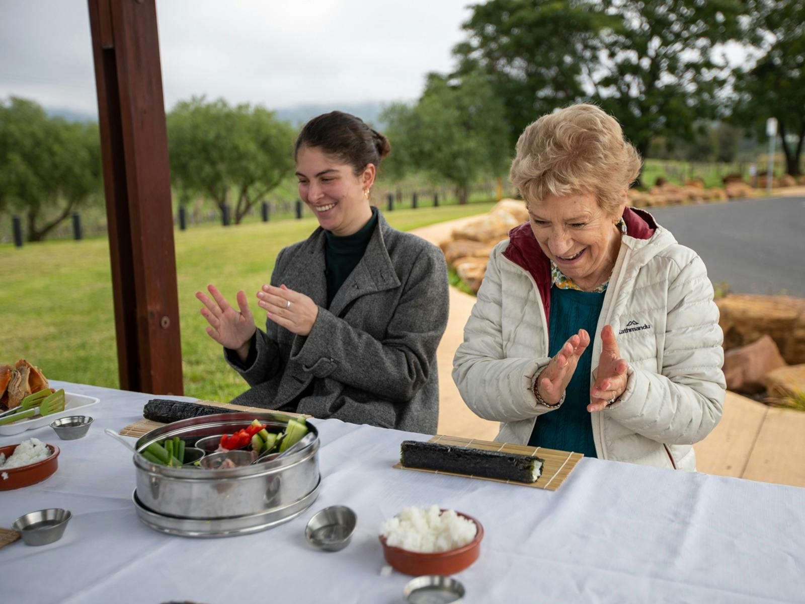 Learn how to roll your own sushi from fresh seafood