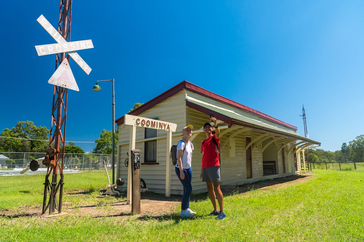 Historic Coominya Railway Station