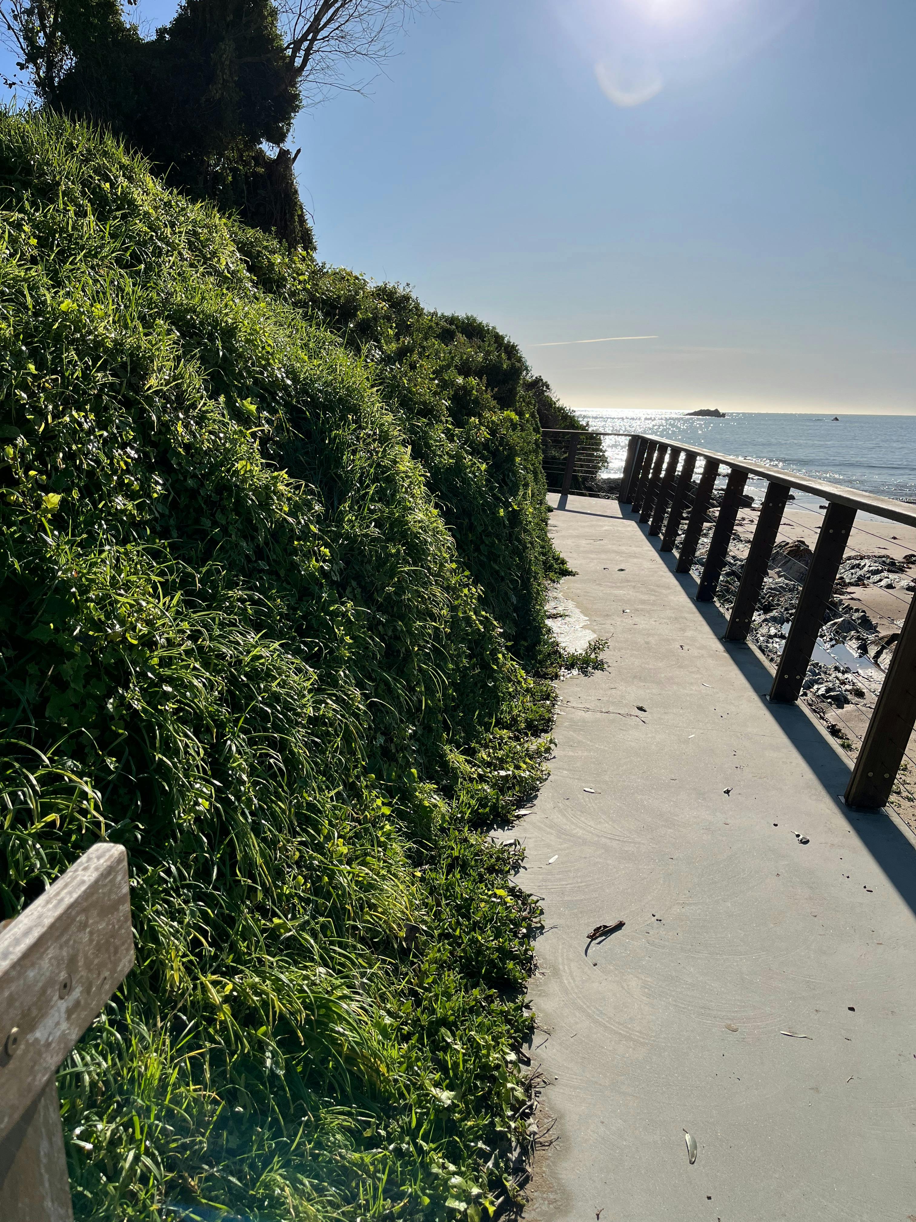 access from picnic point to beach
