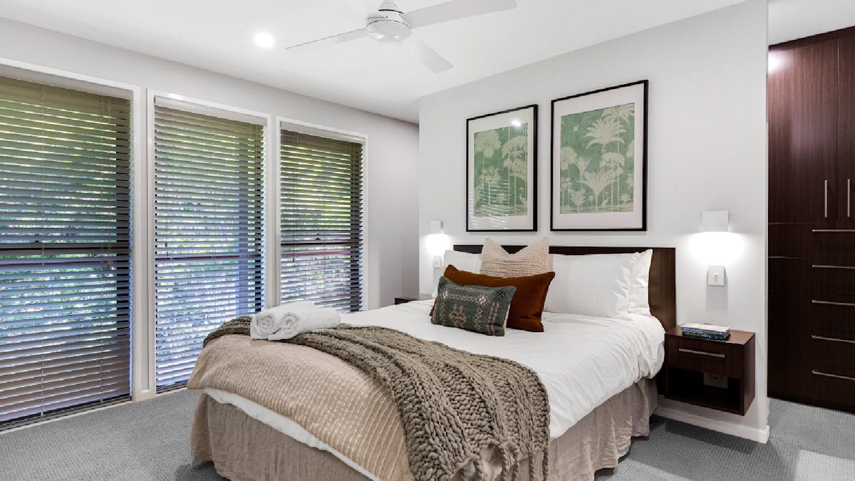 Master bedroom with ensuite