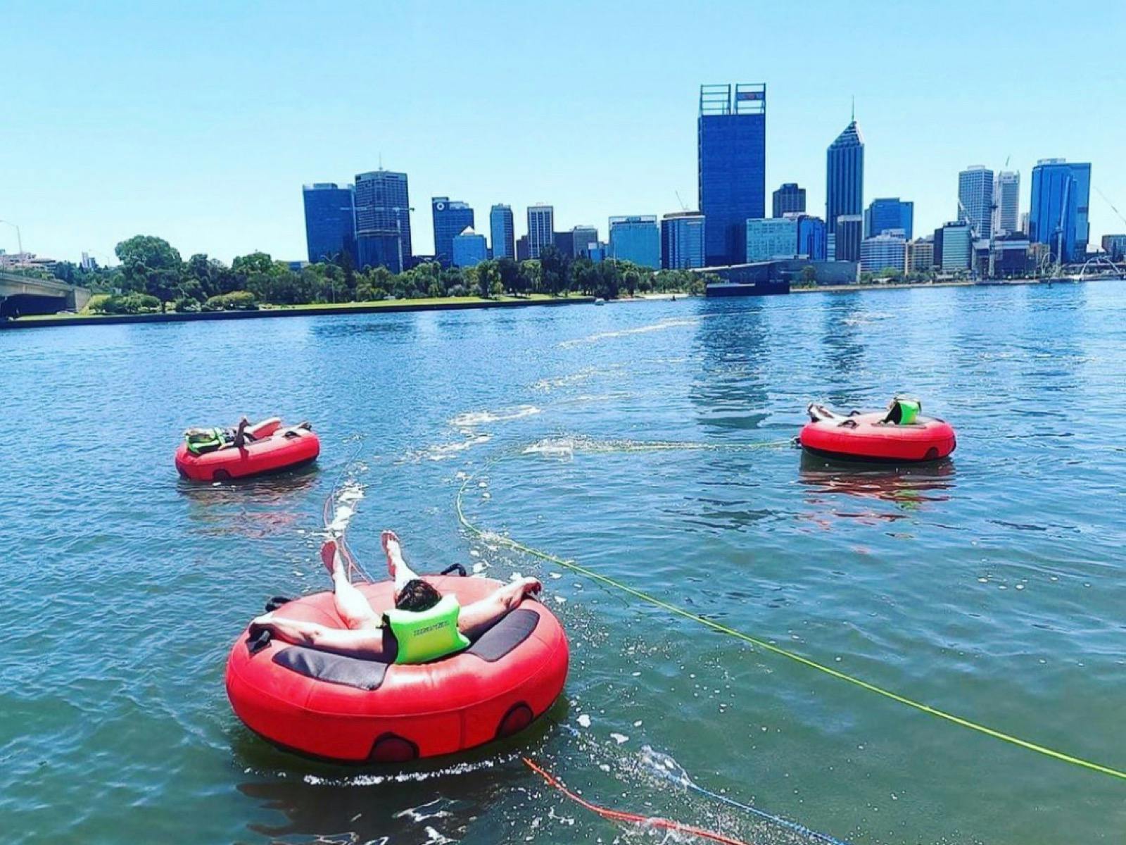 Tubing, biscuiting, watersports