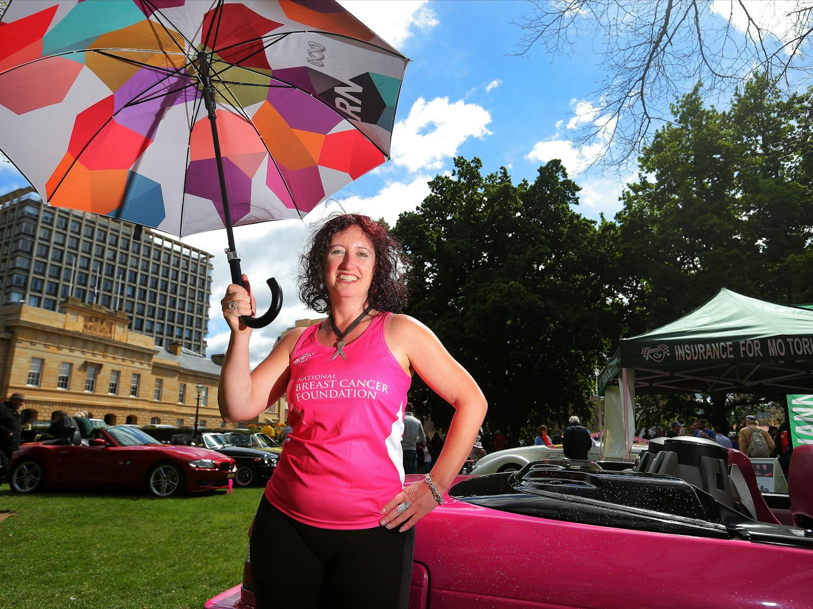 Image for Shannons take your tops off for breast cancer research 2020