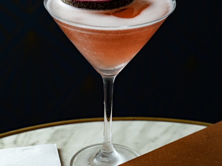 Birdrock Passionfruit Martini