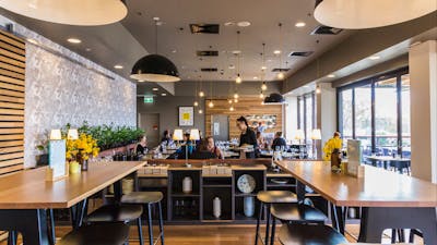 No.10 Restaurant + Bar interior