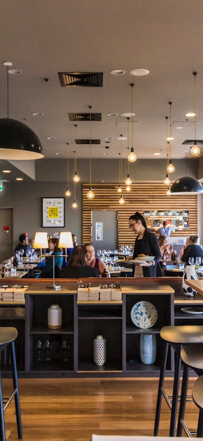 No.10 Restaurant + Bar interior