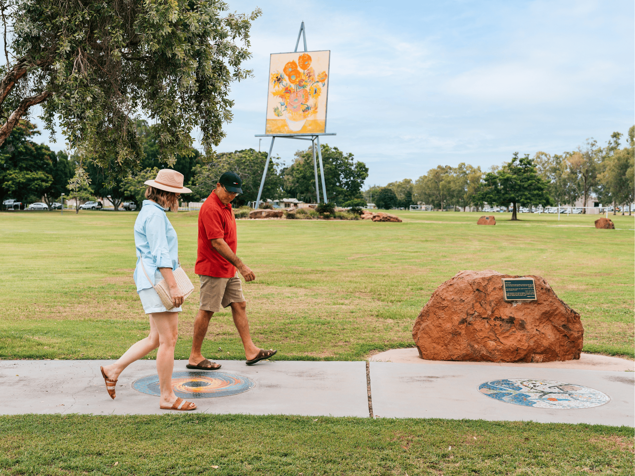 Emerald Centenary of Federation Mosaic Pathway Emerald Centenary of Federation Mosaic Pathway