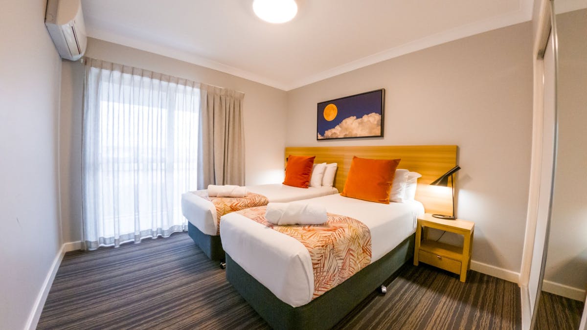 Two King Single beds