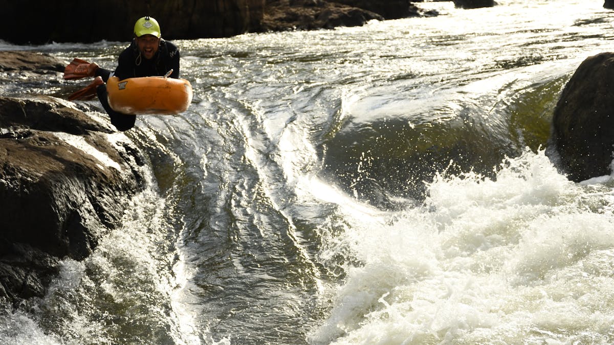Riverboarding