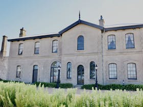 The exterior of Port MacDonnell's Customs House including the Courthouse and Policeman's Residence