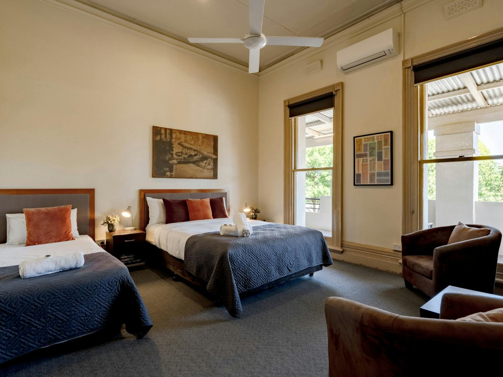 The Delatite Hotel upstairs accommodation
