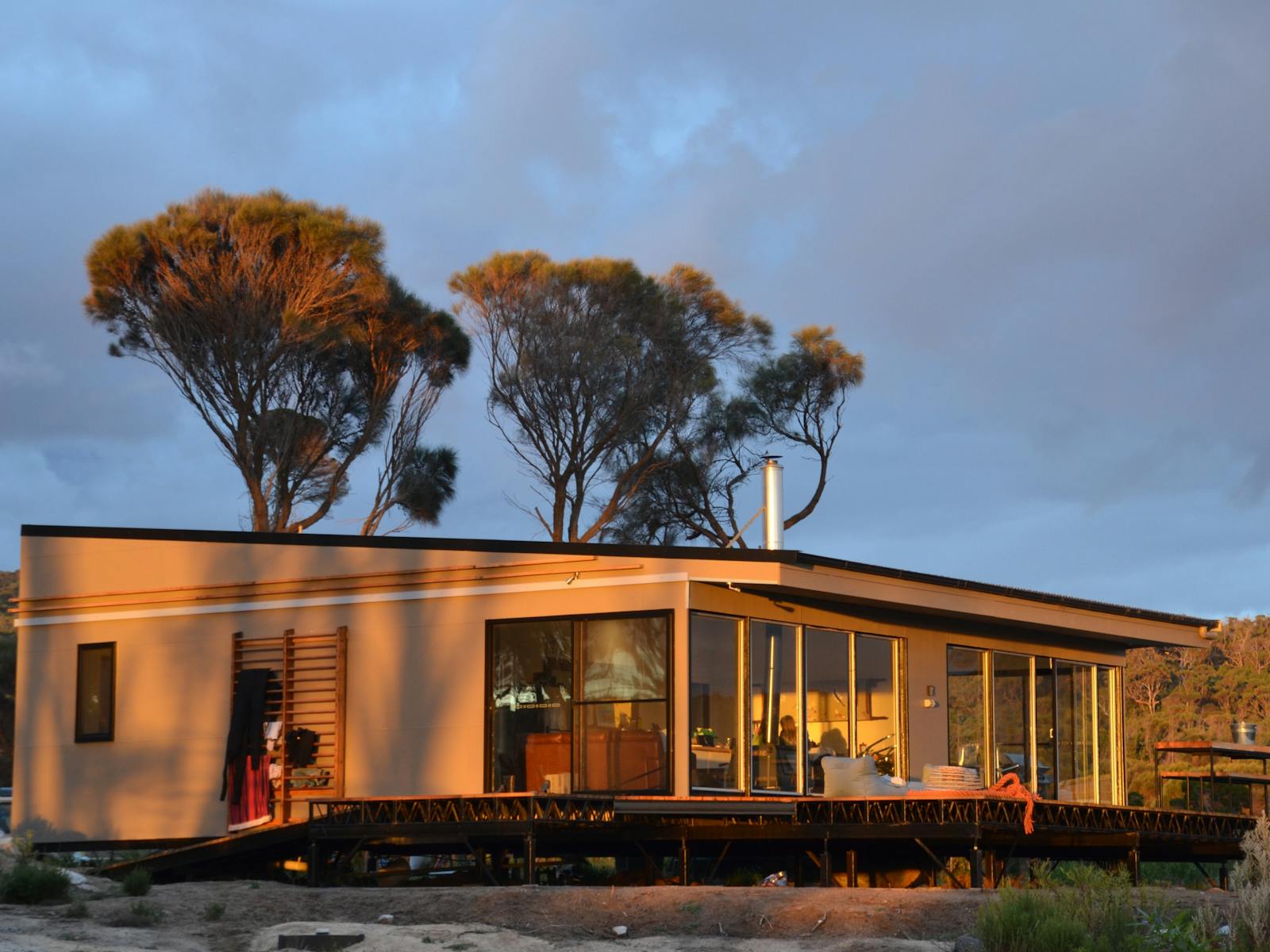 sawyers bay shacks, flinders island