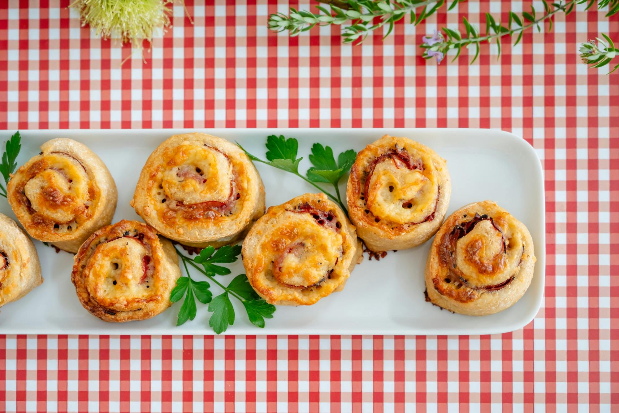 Puffpastry rolls
