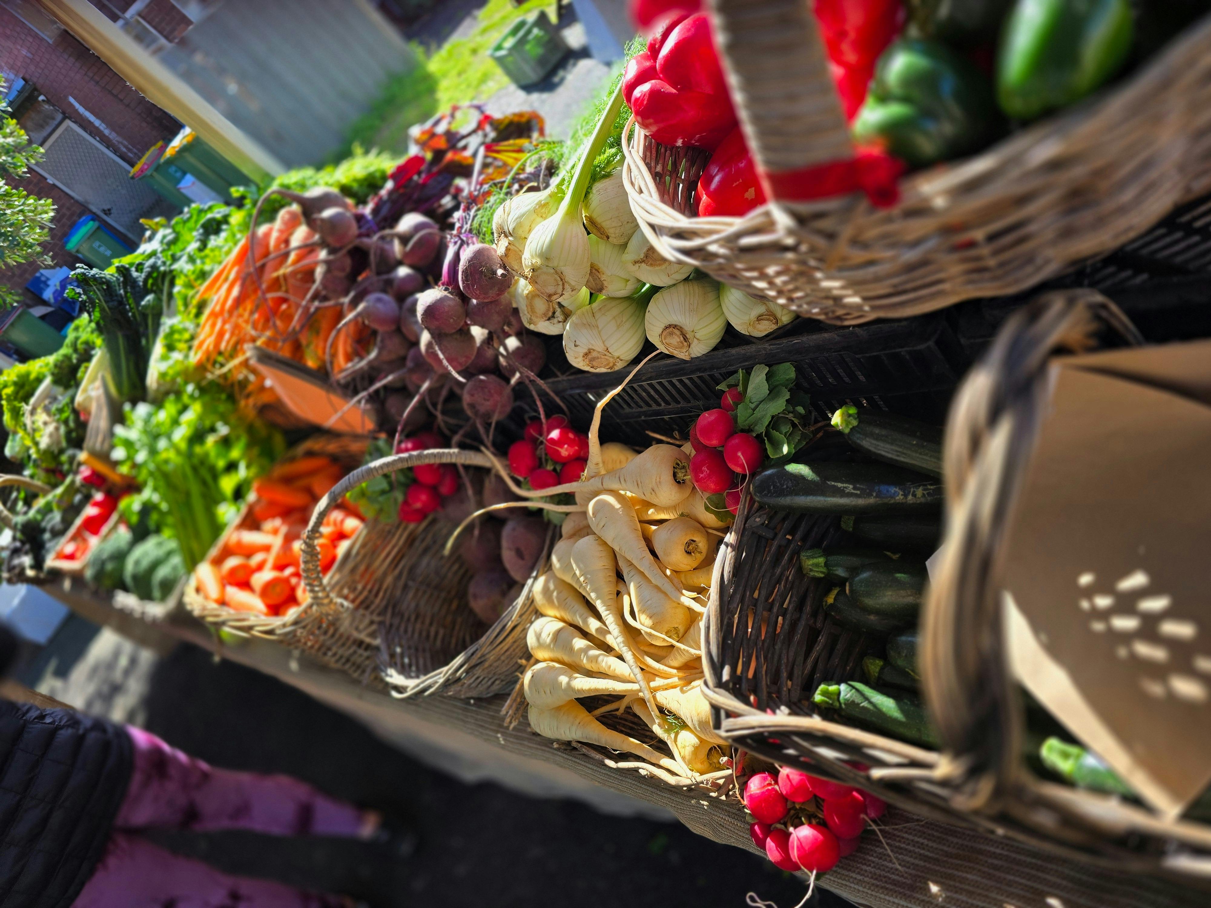 Fresh vegetables